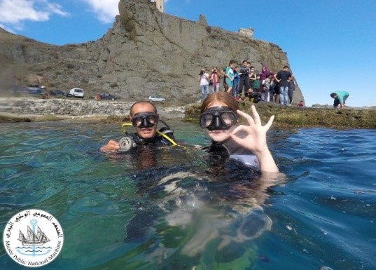 Diving training